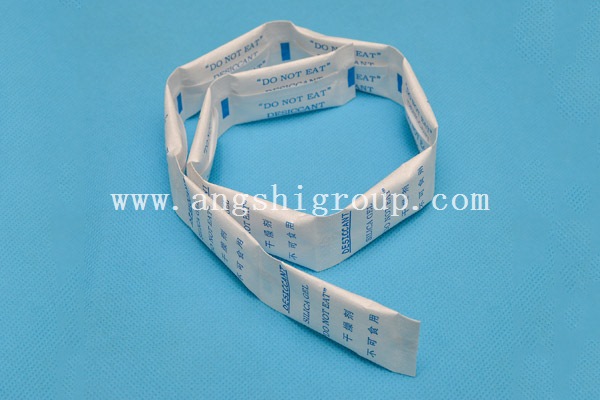 Silica gel desiccant in paper bag